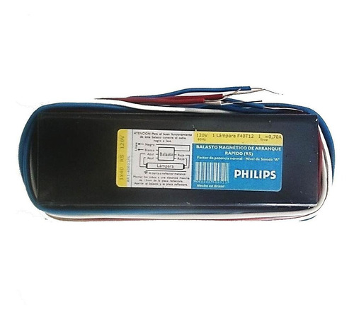 BALASTRO PHILIPS 1x40 RS;+