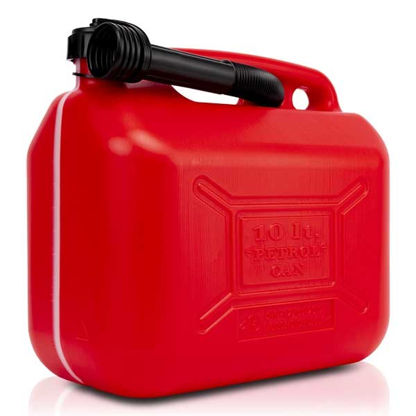 BIDON PLAST 10 Lts ROJO FERCO