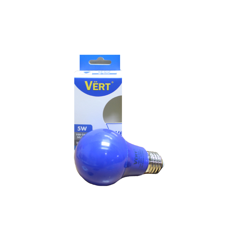 BOMBI BULBO LED VERT AZUL 5W