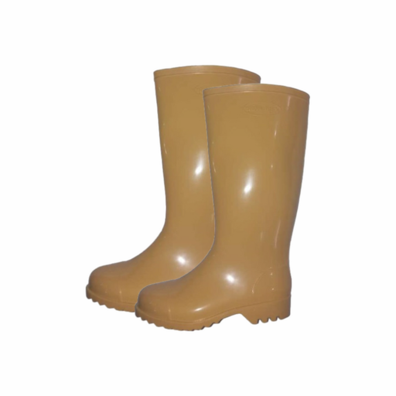 BOTAS GOMA C/LARGA 44 BEIGE: