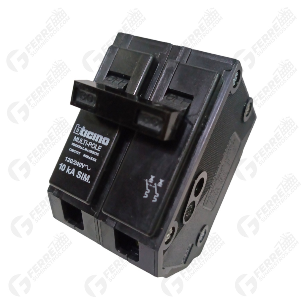 BREAKER SUP 2x 50A BTICINO (HQC):