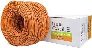 CABLE UTP trueCABLE CAT5e NARANJA:
