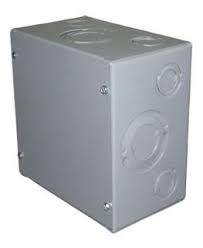 CAJA DERIV MET 10"x10"x 4":