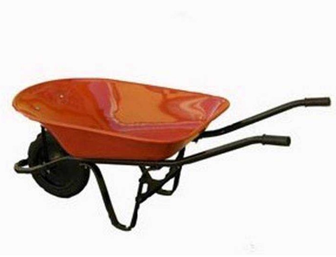 CARRETILLA EXXEL AMARILLA 78Lts NEUM: