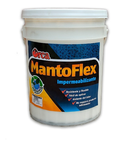 CUNETE MANTO-FLEX BLANCO (5G):