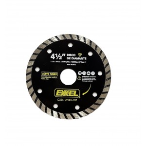 DISCO DIAM 4.5" EXXEL TURBO: