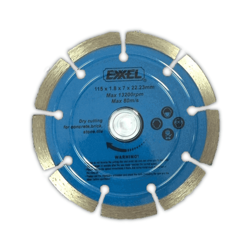 DISCO DIAM 7" EXXEL SEGMENTADO: