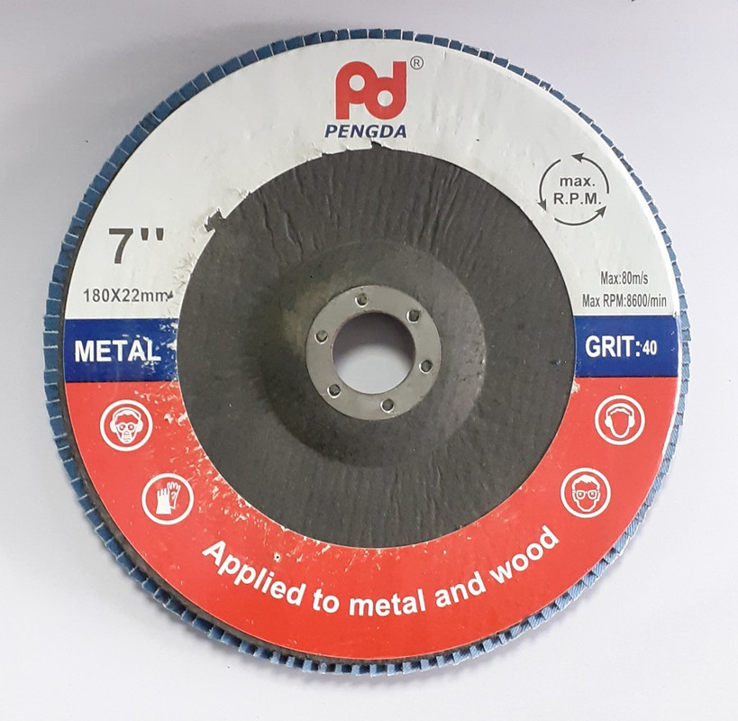 DISCO FLAP DIGIDISK 7"x 40: