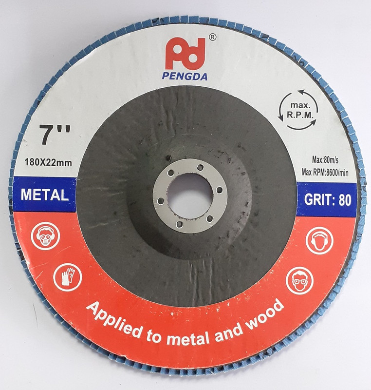 DISCO FLAP EXXEL 7"x 80: