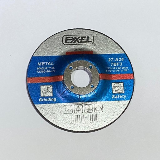 DISCO MET 4.5" CORTE EXXEL: