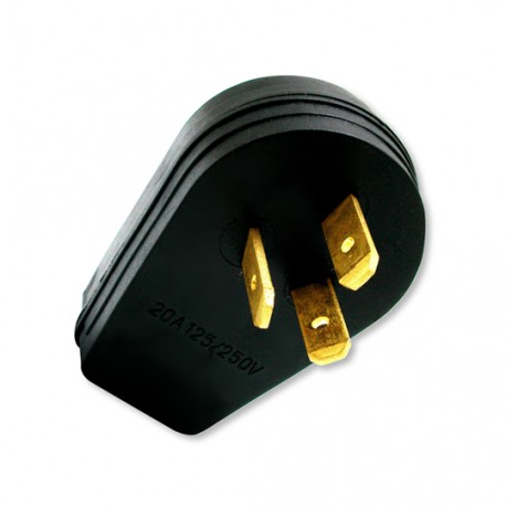 ENCHUFE GOMA 3X20A 220V: