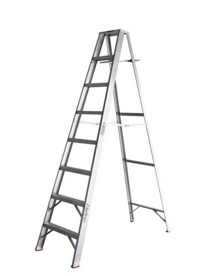 ESCALERA TIJERA ALUMINIO 8T STANDARD