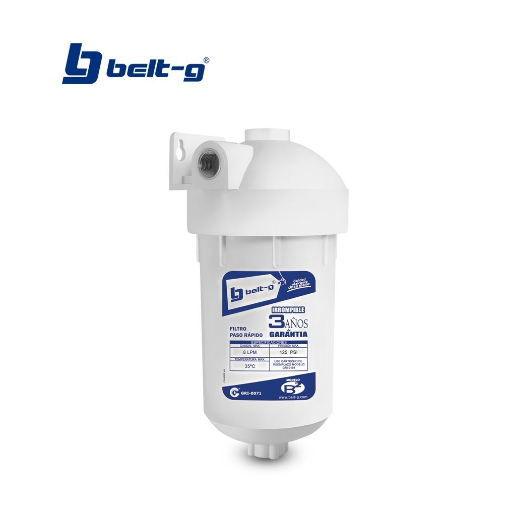 FILTRO AGUA BELT-G B-2 GRI-0071: