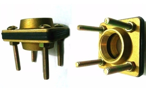FLANCHE BRONCE 1" P/TANQUE AGUA|+0