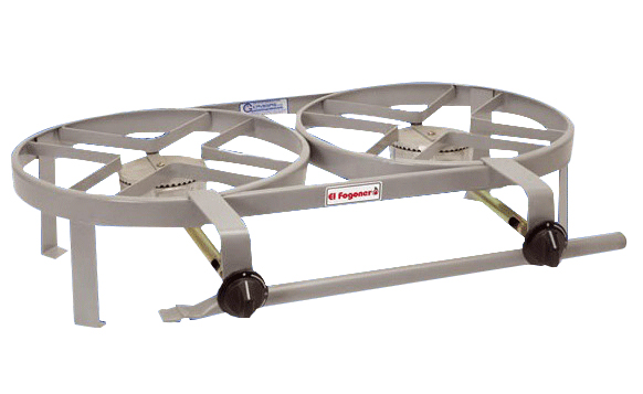 FOGON DE 2 QUEMADORES 100 CAVEGAS: