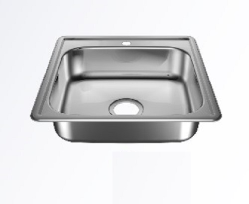 FREGAD A/INOX 53x53 EMPOT 1 HUECO: