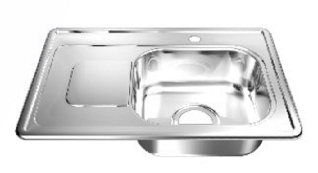 FREGAD A/INOX 60x40 PONCH/DER EMP 1H: