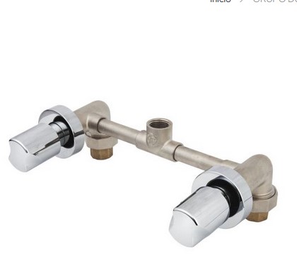 GRUPO DUCHA FP 8" ONDA: