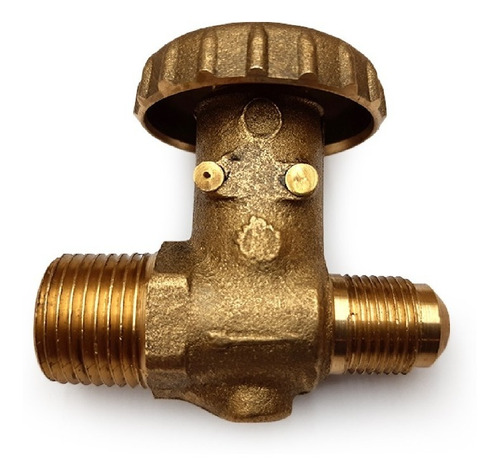 LLAVE GAS P/COMP 3/8M NPT x 1/4 FLR: