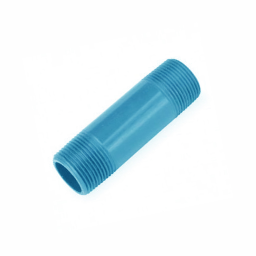 NIPLE PLASTICO  1/2" x  5cms (2"):