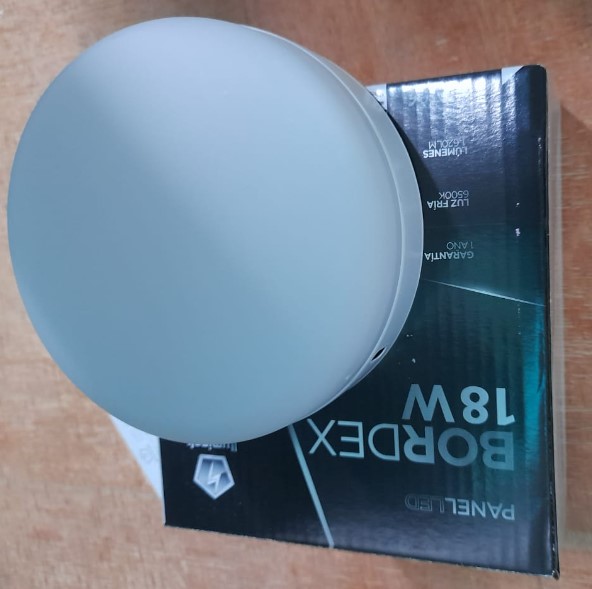 PANEL LED BORDEX SUP. REDO 18W 6000K: