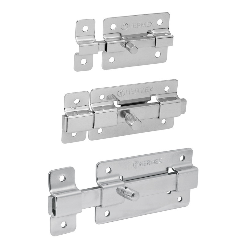 PASADOR CROMADO 4" HERMEX: