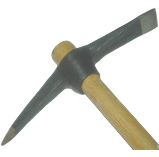 PIQUETA HACHA/PALA MANGO D/MADERA: