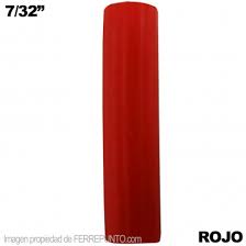 RAMPLUG PLAS ROJO x UNIDAD (7/32");+