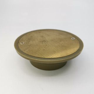 REJILLA 2" FP BRONCE REDONDA CIEGA: