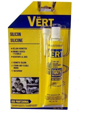 SILICON NEGRO ALTA TEMP 50gramos FERCO: