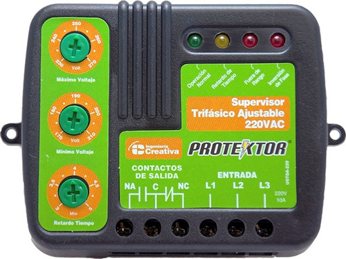 SUPERV TRIFASICO AJUSTABLE 220V: