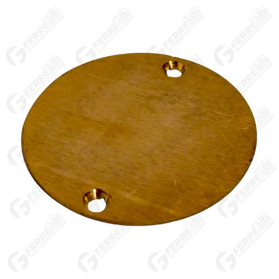 TAPA REJILLA 2" BRONCE CIEGA:
