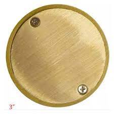 TAPA REJILLA 2" BRONCE CIEGA: