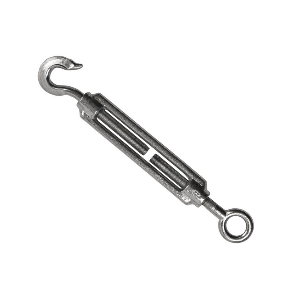 TENSOR FIERO 1/4" GANCHO-ARGOLLA: