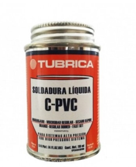 1/32 PEGA CPVC NARANJA TUBRICA: