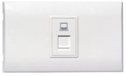 TOMA P/RJ45 EMP IGOTO "B"A BLANCO: