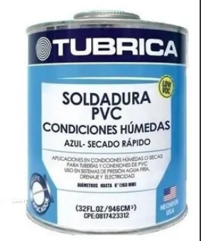 1/4 PEGA COND HUMEDAS AZUL TUBRICA: