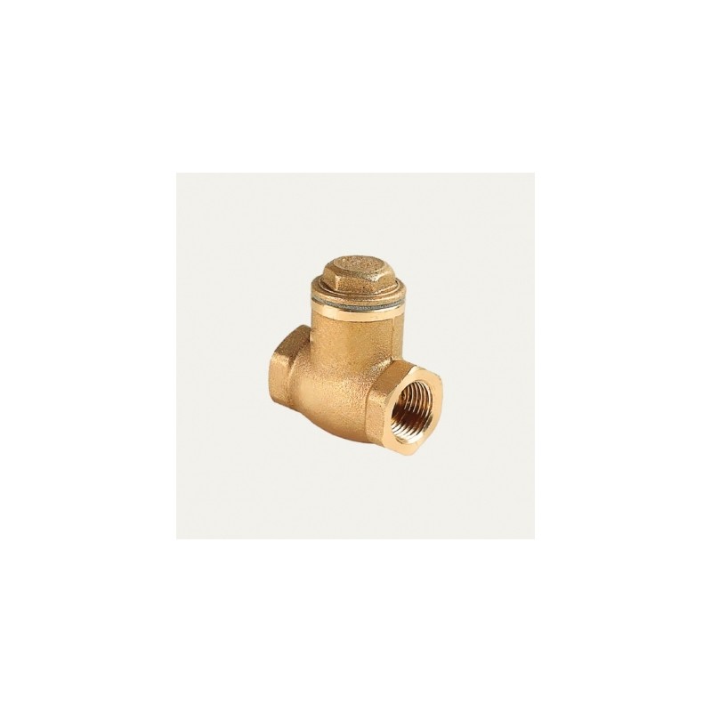 VALV CHECK HORIZ BRONCE  1/2":