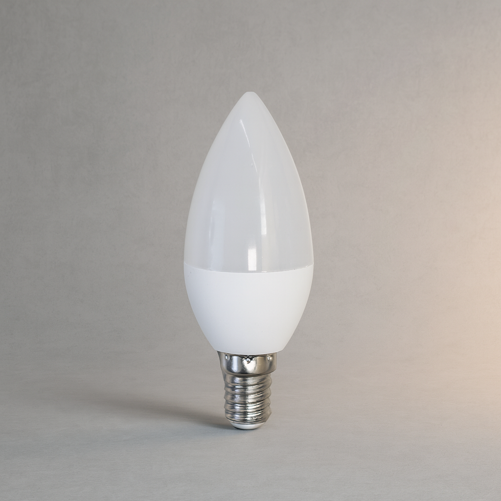 BOMBI VELA LED 6W E27 3000K LUZ CALIDA: