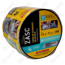 CINTA ADHES D/BUTILO 4"x10Mtrs ZASC