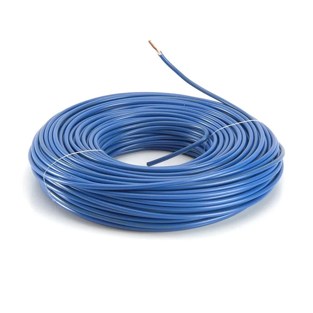 CABLE THW N  10 AZUL: