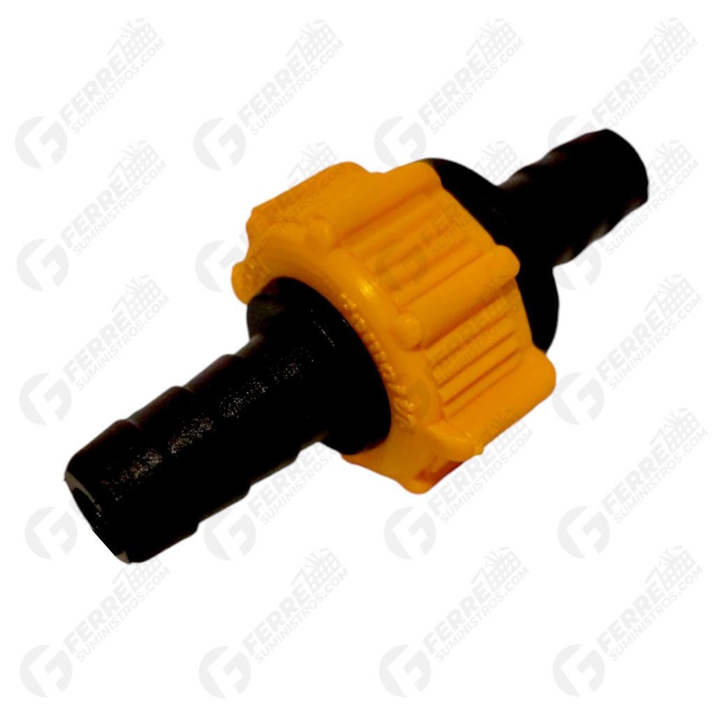 CONEX P/MANG PLAST COMPLETA 3/8"