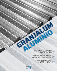 LAM. ALUMINIO GRANJALUM 0.3mm X 6mtrs