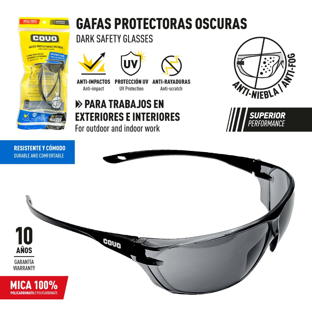 LENTE SEGUR TRANSPARENTE EXXEL: