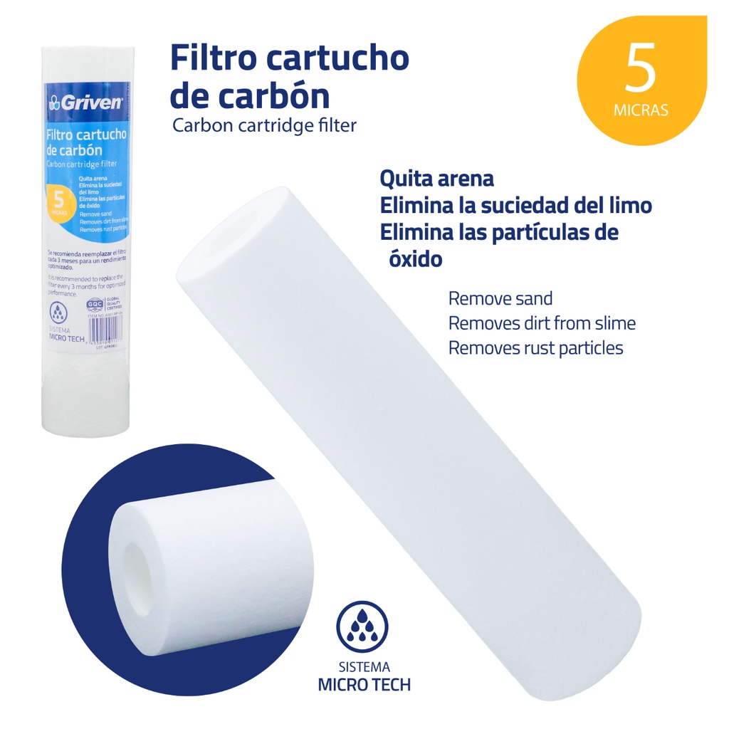 REP FILTRO TERMOFUSIONADO GRIVEN