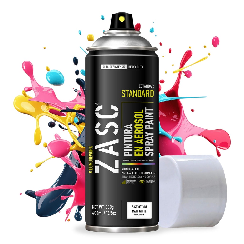 SPRAY ZASC BLANCO MATE 400ml: