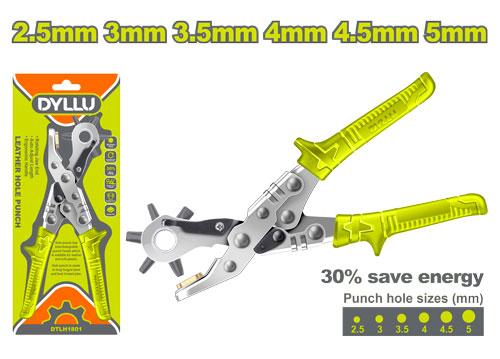 ALICATE PERFORADOR AJUSTABLE DYLLU: