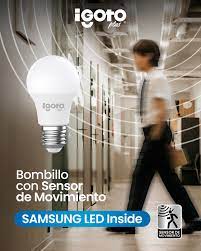 BOMBI BULBO LED 9W MOTION SENSOR IGOTO: