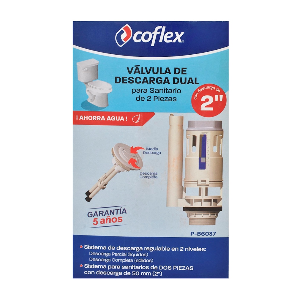 DESAG WC 02 PIEZAS 3" COFLEX