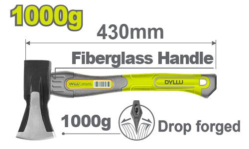 HACHA M/FIBRA 1000gr DYLLU: